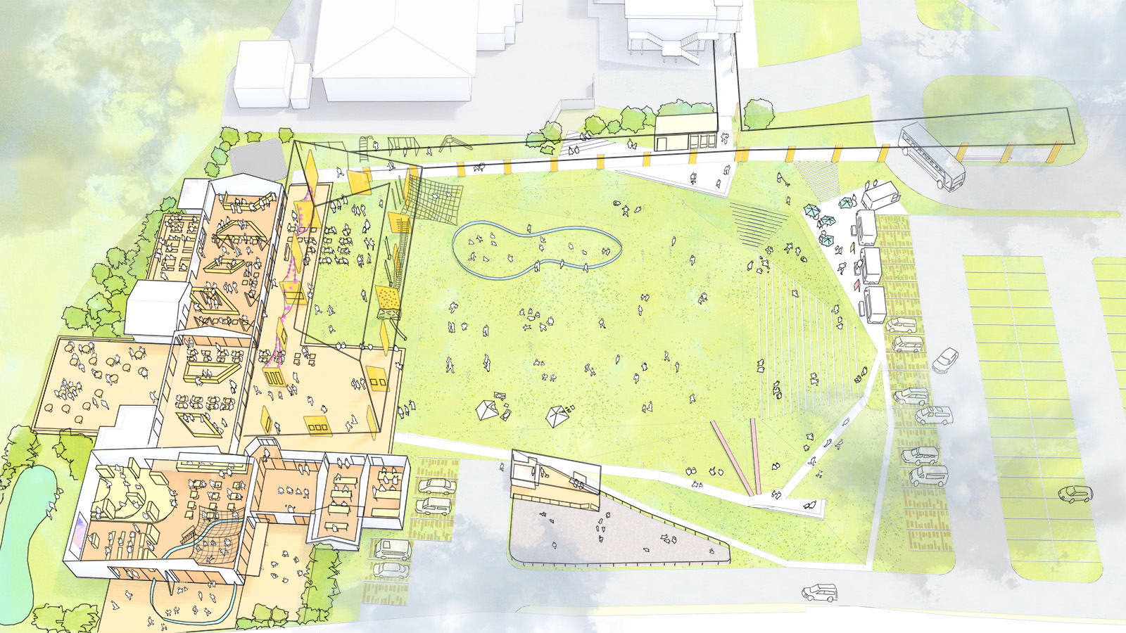 Kyonan Town Civic Center Competition